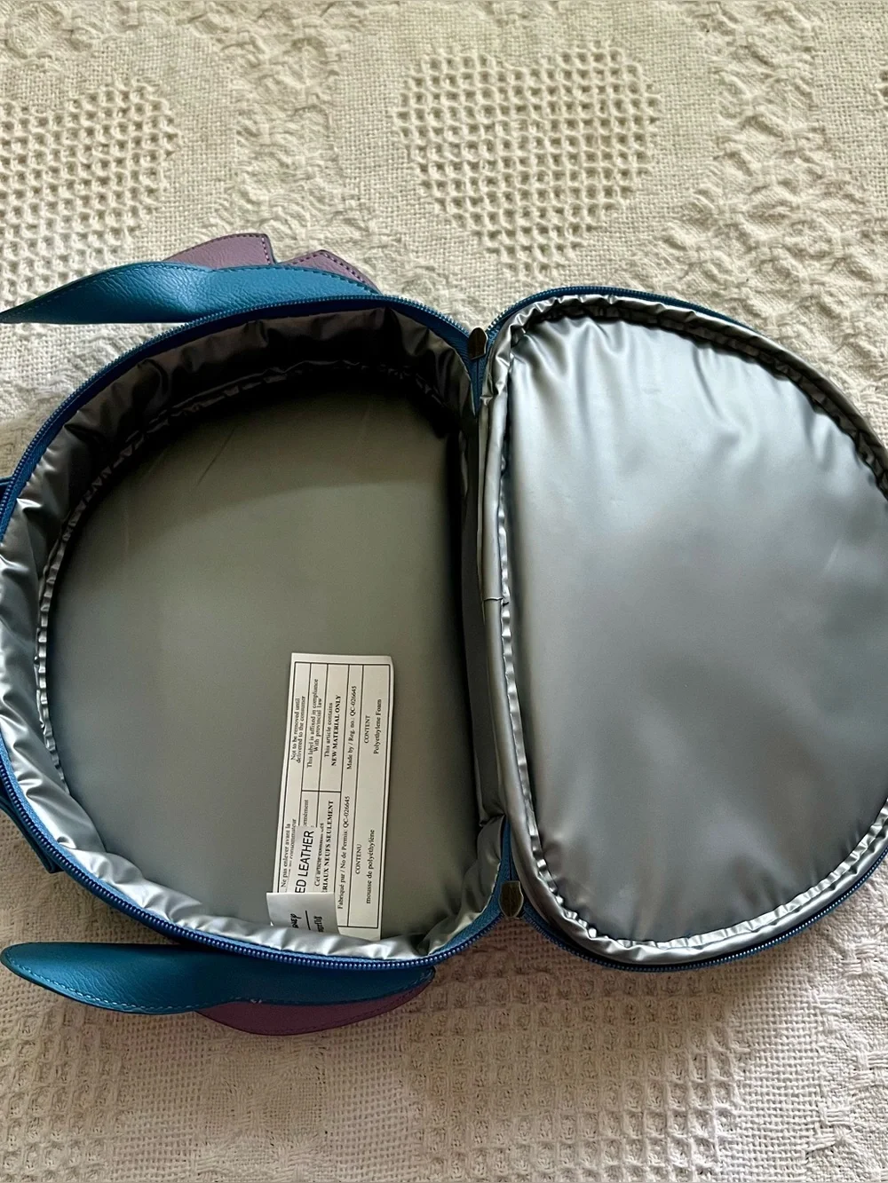 Disney Loungefly Stitch Head Figural Lunchbox Insulated Easy Clean